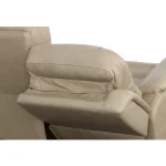 Crew Pebble Leather Power Reclining Sofa with Power Headrests & Lumbar - Image 9