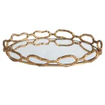Cable Chain Tray, Gold - Image 5