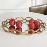 Cable Chain Tray, Gold - Image 9