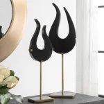 Black Flame, Sculptures, S/2 - Image 3