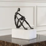 Sit Back, Relax And Read, Sculpture - Image 3