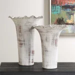 Ruffled Petal, Vases, S/2 - Image 3