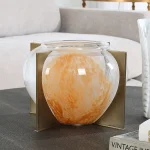 Amber Swirl, Vase - Image 4