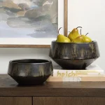 Bronze Duo, Vases, S/2 - Image 3