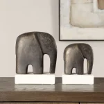 Timeless Tusk Sculptures, S/2 - Image 4