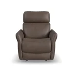 Artemis Cappuccino Fabric Power Rocking Recliner with Power Headrest, Lumbar, Heat & Massage - Image 4