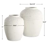 Luna Ridge Vases, S/2 - Image 9