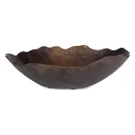Obscura Indoor-outdoor Bowl, Bronze