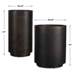 Volcan Indoor-outdoor Planters, S/2 - Image 7