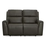Jarvis Mica Leather Power Reclining Loveseat with Power Headrests - Image 3