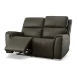 Jarvis Mica Leather Power Reclining Loveseat with Power Headrests - Image 6