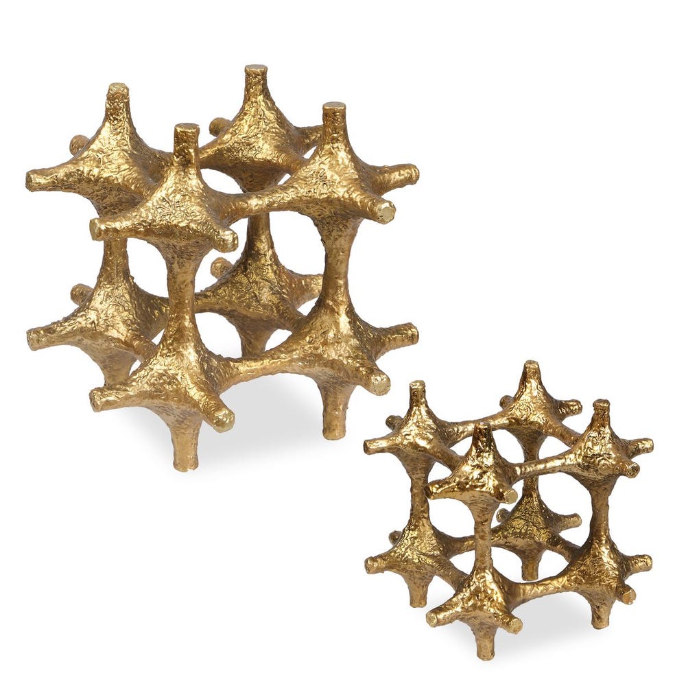 Gilded Connection Sculptures, S/2