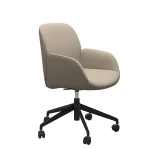 Stressless® Bay Home Office Low Back with Arms - Image 3