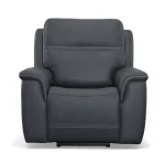 Sawyer Marine Leather Power Recliner with Power Headrest & Lumbar - Image 4