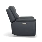 Sawyer Marine Leather Power Recliner with Power Headrest & Lumbar - Image 5