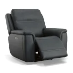 Sawyer Marine Leather Power Recliner with Power Headrest & Lumbar - Image 6