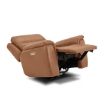 Sawyer Leather Power Recliner with Power Headrest & Lumbar - Image 7
