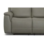 Sawyer Leather Power Reclining Sectional with Power Headrests & Lumbar - Image 7