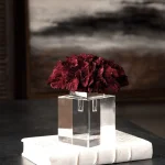 Red Coral Cluster Sculpture - Image 4