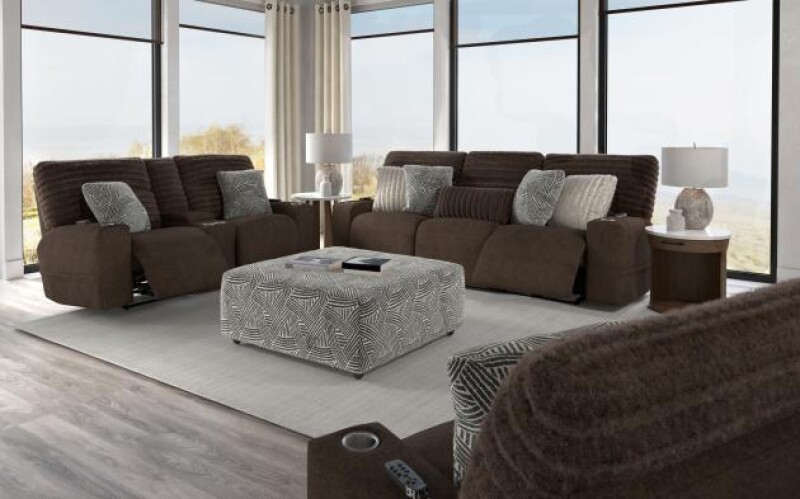 Zen 191 Castered Cocktail Ottoman