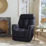 Atlas Ocean Fabric Power Lift Recliner with Power Headrest & Lumbar - Image 3