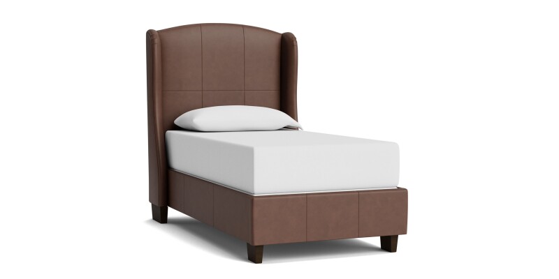 Paris Leather Upholstered Storage Bed