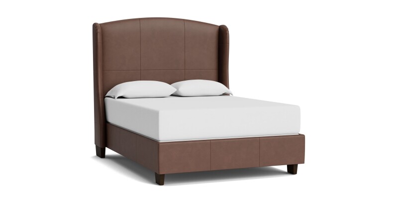Paris Leather Upholstered Storage Bed