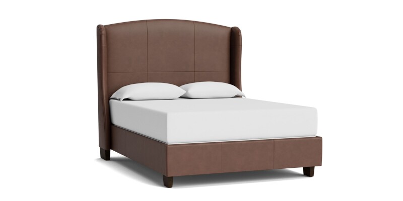 Paris Leather Upholstered Storage Bed