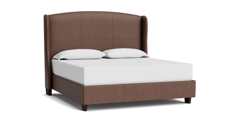Paris Leather Upholstered Bed