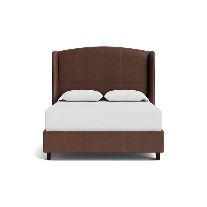 Paris Leather Upholstered Bed
