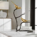 Birds On A Limb Sculpture - Image 4