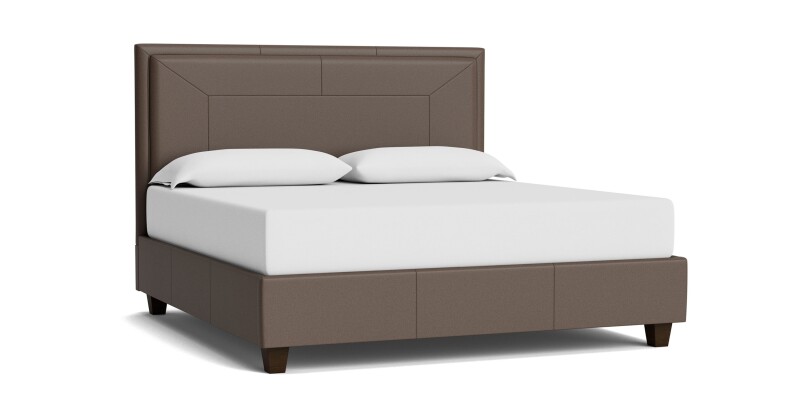 Manhattan Leather Upholstered Storage Bed