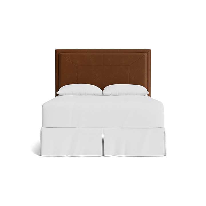 Manhattan Leather Upholstered Bed