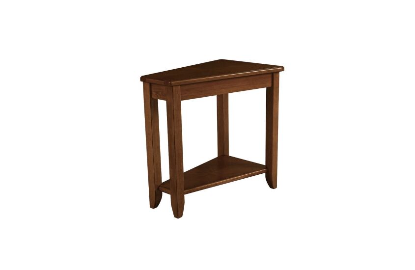Chairsides Wedge Chairside Table-oak