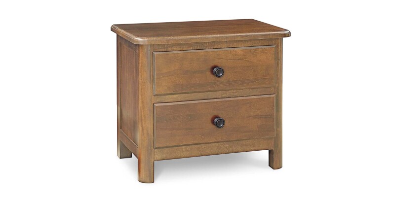 Heritage Two Drawer Nightstand