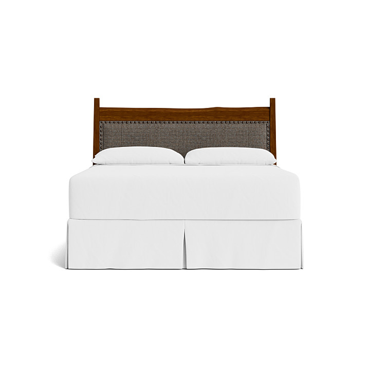 Heritage Live Edge Upholstered Bed