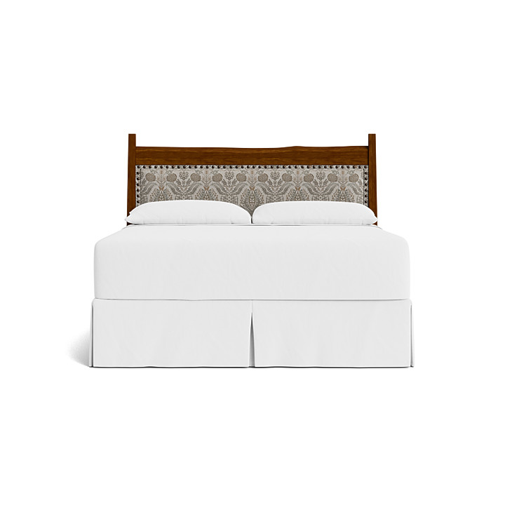 Heritage Live Edge Upholstered Bed