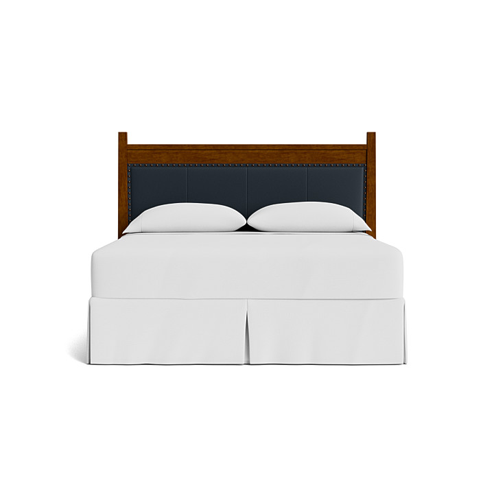 Heritage Leather Upholstered Bed