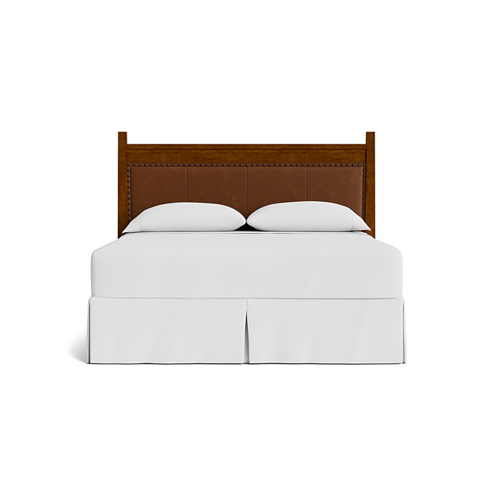 Heritage Leather Upholstered Bed