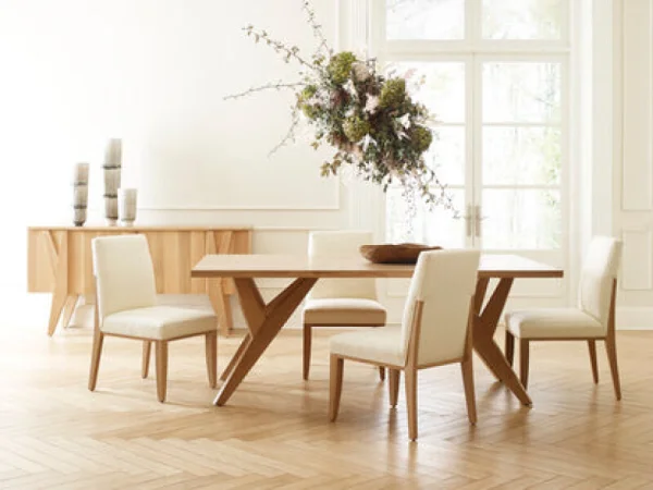 Yarrow Dining Table - Oak - 507 Bay Brown - Image 3