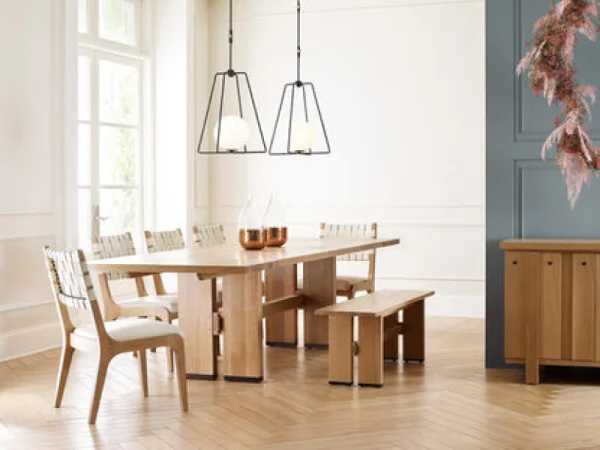 Welland Trestle Table - Oak - 506 Natural - Image 3