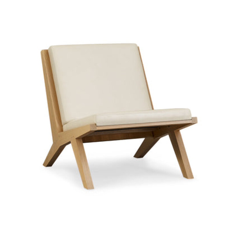 Kepner Lounge Chair - 506 Natural / Salvador Dove