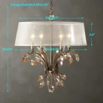 Alenya, 4 Lt Chandelier - Image 5