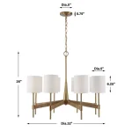 Lautoka, 8 Lt Chandelier - Image 13