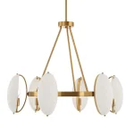Oviform, 6 Lt Chandelier - Image 4