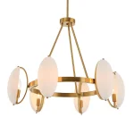 Oviform, 6 Lt Chandelier - Image 5