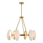 Oviform, 6 Lt Chandelier - Image 7