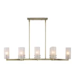 Mistie, 8 Lt Linear Chandelier - Image 3