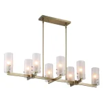 Mistie, 8 Lt Linear Chandelier - Image 6