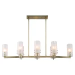 Mistie, 8 Lt Linear Chandelier - Image 7